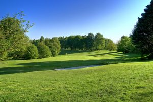 Aussicht auf den Fairway im Golf Club Hubbelrath