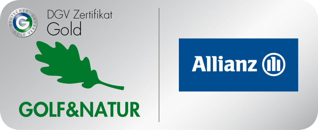 DGV Zertifikat Gold Golf & Natur Allianz