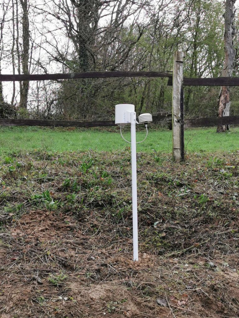 Wetterstation an der Maschinenhalle