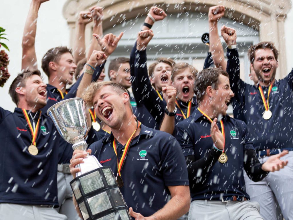 Siegermannschaft GC Hubbelrath DGL 2021