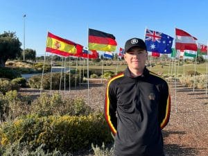 Peer Wernicke bei den Spanish International Amateur Championship 2023