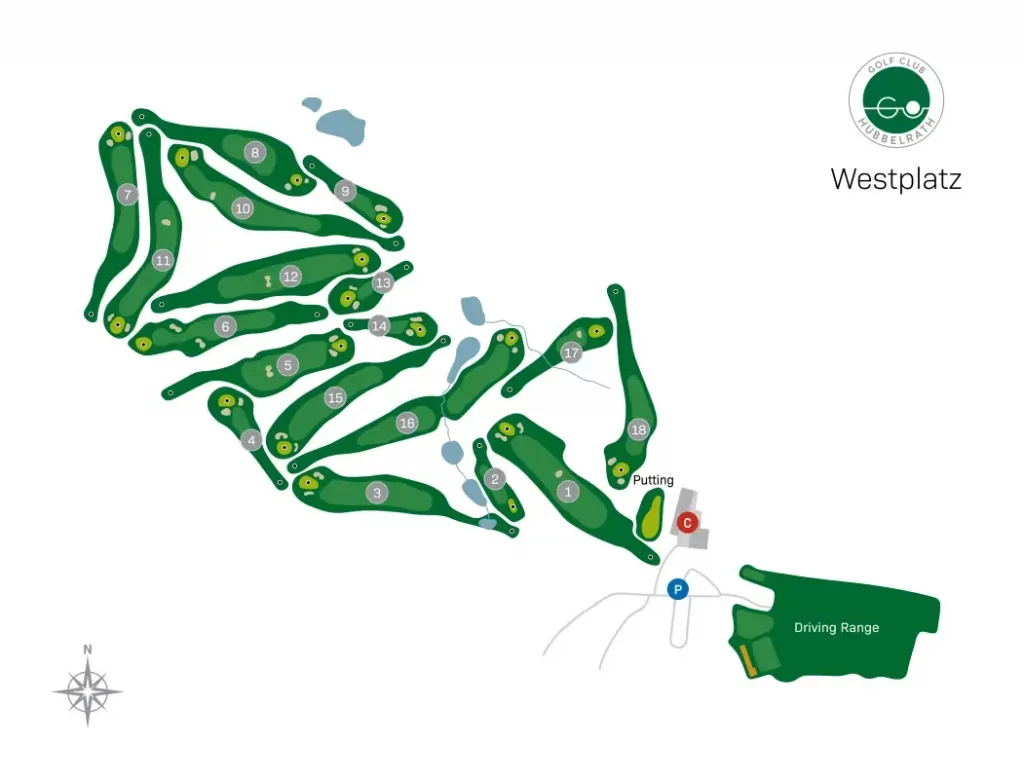 Golf Club Hubbelrath Lagelan Westplatz