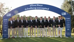 die Herrenmannschaft des Golf Club Hubbelrath beim Final Four 2024
