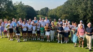 Die Siegerinnen und Sieger mit Platzierten der Clubmeisterschaften 2024 im Golf Club Hubbelrath