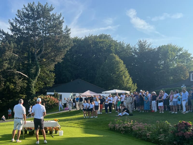 Großes Interesse an der Siegerehrung