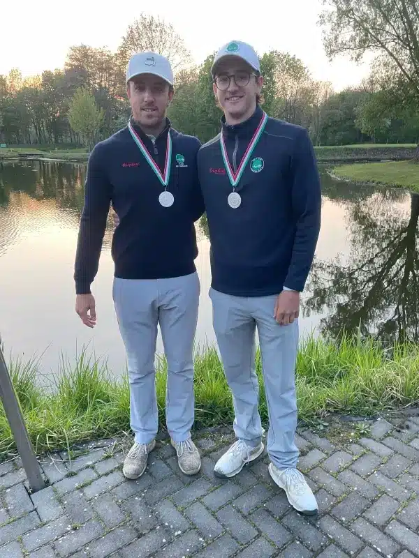 Cedrick Otten und Jack Hallek, beide GC Hubbelrath